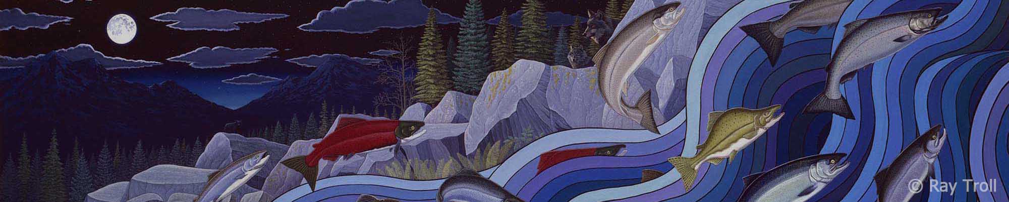 Ray Troll Slide background